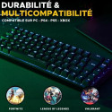 Keyboard The G-Lab KEYZ TITAN White Keyboard The G-Lab KEYZ TITAN White