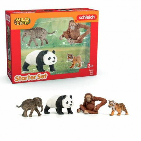 Playset Schleich My First Asian Animals 4 Pieces