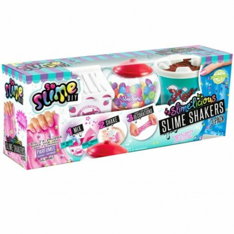 Plastiliinimäng Canal Toys SLIMELICIOUS Lilla (3 Tükid, osad)
