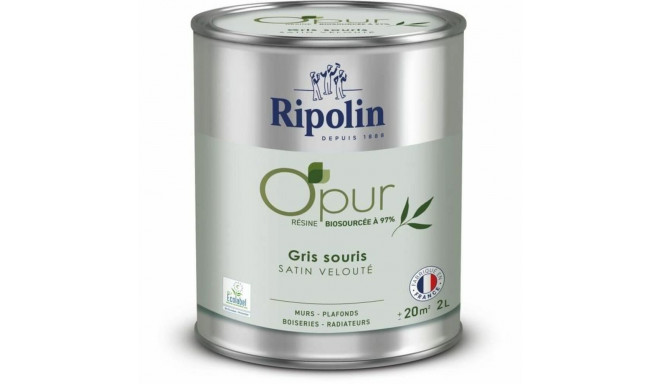Primer Paint Ripolin Grey Satin finish 2 L