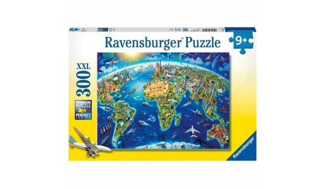 Puzzle Ravensburger Map of the monuments of the world