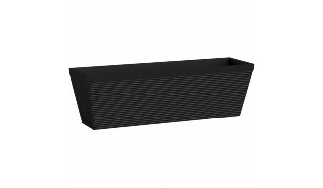 Istutuskast Garden ID Must 50 x 16 x 16 cm