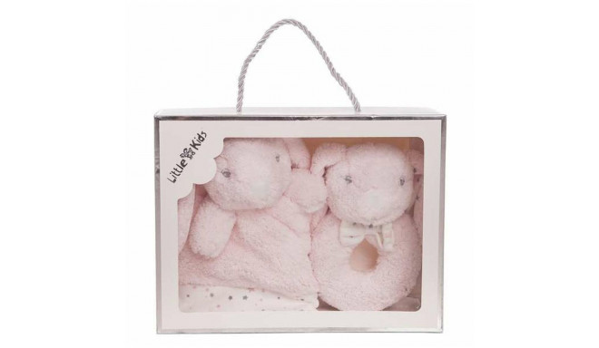 Baby Comforter    Pink Rabbit Rattle 30 x 30 cm