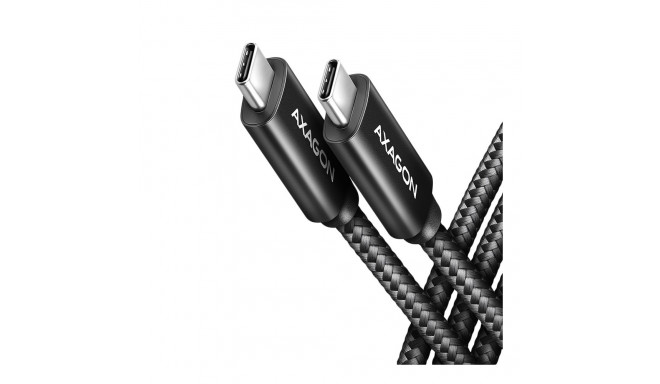 AXAGON BUCM4X-CM10AB NewGEN+ cable USB-C  USB-C, 1m, USB4 Gen 3×2,