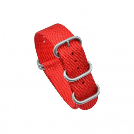 Kellarihm Trendybay Universaalne 22mm, nailon, punane