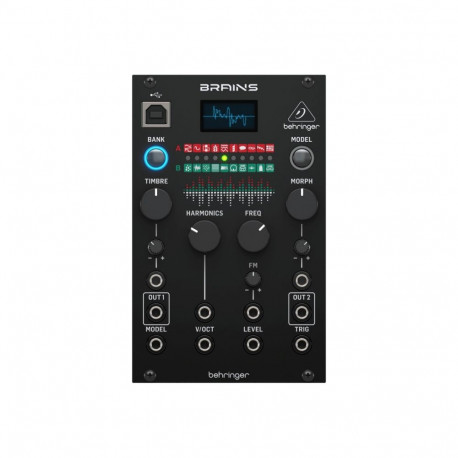 Behringer BRAINS mitme mootoriga ostsillaatori moodul Euroracki jaoks