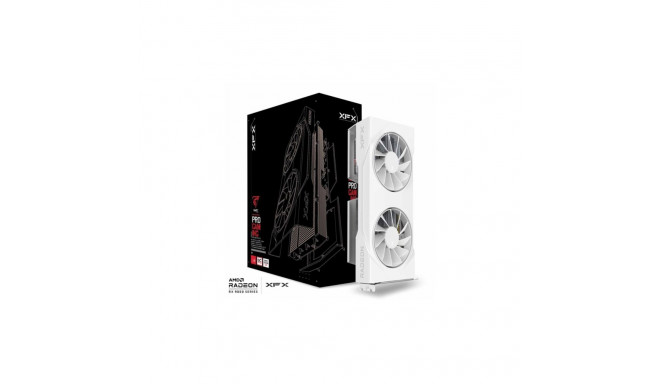 XFX Swift RX 9060XT OC valge 8GB graafikakaart