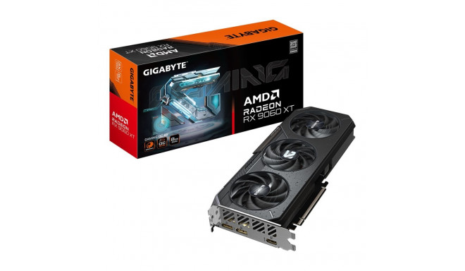 GIGABYTE Radeon RX 9060 XT GAMING OC 8G Graphics Card - 8GB GDDR6