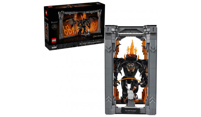 LEGO ICONS 10367 Sõrmuste isand: Balrog raamatunurk
