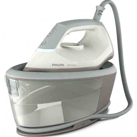 Philips 2000 series PSG2000/80 steam ironing station 2400 W 1.4 L Ceramic soleplate Grey, White