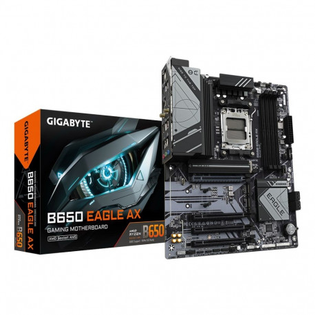 GIGABYTE B650 EAGLE AX emaplaat - AMD Ryzen 9000 seeria protsessoritele, 12+2+2 faasi VRM, kuni 7600