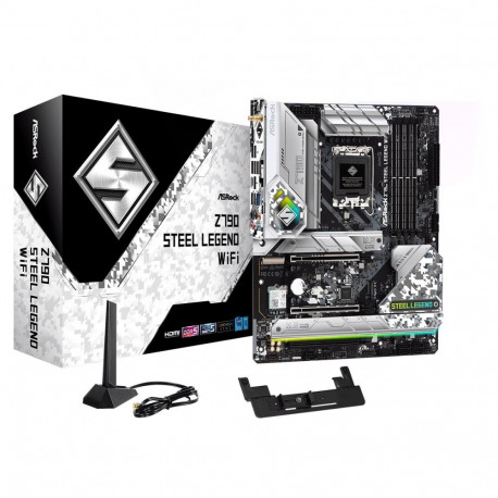 Asrock Z790 Steel Legend WiFi Intel Z790 LGA 1700 ATX emaplaat