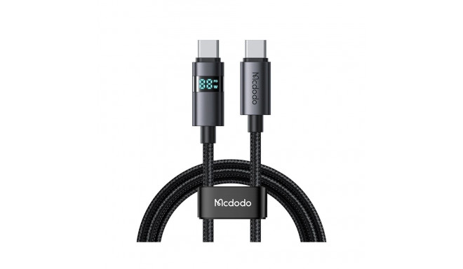 Mcdodo CA-5610 USB-C to USB-C cable, 100W, LED display, 1.2m