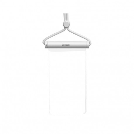 Waterproof phone case Baseus AquaGlide with Cylindrical Slide Lock (white)