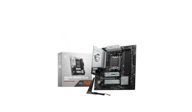 MSI emaplaat AMD B650 SAM5 Micro-ATX DDR5x4 2xPCI-Express 1x 1xPCI-Express 16x
