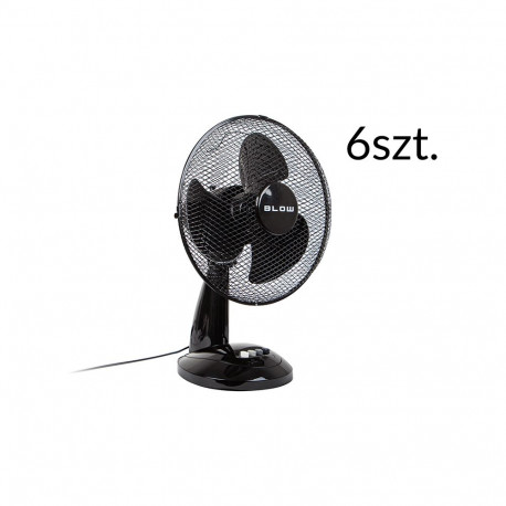 44-070# lauaventilaator 12"/30cm 40w must pakend (6 tk.)