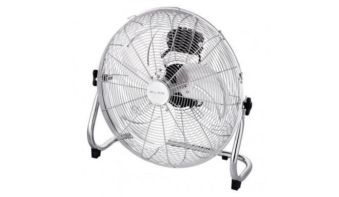 44-651# Wentylator podłogowy 12"/30cm 70w cyrkulator srebrny