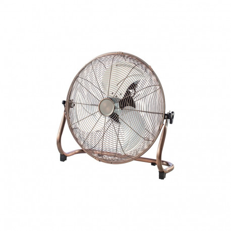 Põrandaventilaator 44-650# 18"/45cm 200W õhuringluseks, vask-kuldne