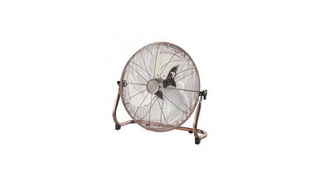 44-650# Wentylator podłogowy 18"/45cm 200w cyrkulator miedziany złoty