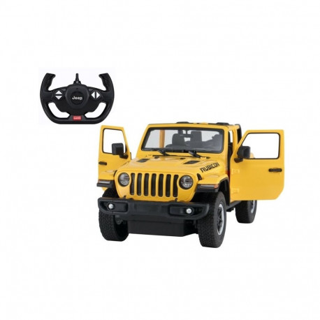 Auto R/C Jeep Wrangler Rubicon 1:14 Rastar kollane