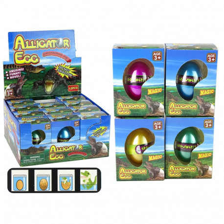 Rosnące Jajo Aligatora Krokodyla 6cm