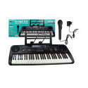Keyboard Organy 328-06 Mikrofon Zasilacz Czarny