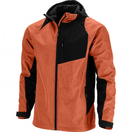 Kurtka softshell z kapt. ceglasto-czarna, "2xl", ce, lahti