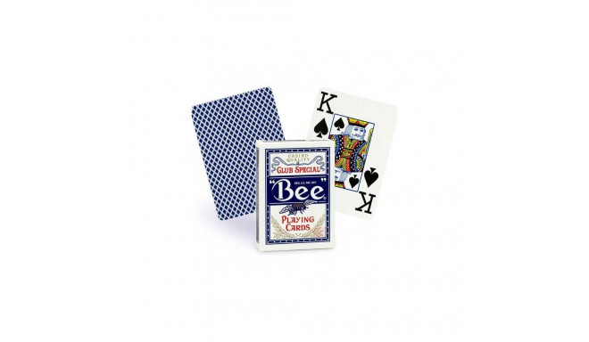 Bee Jumbo Poker Cards (Blue)