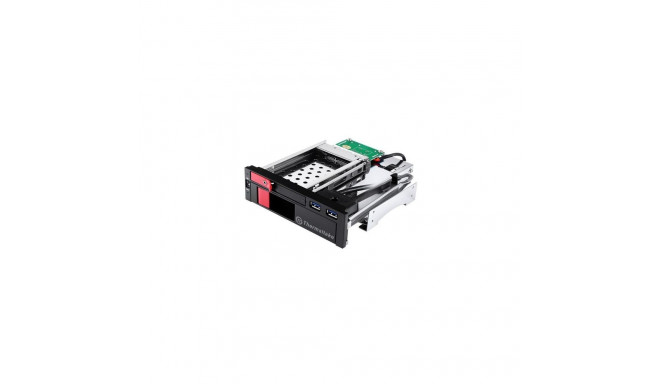 Drive Bay Panel - Thermaltake St0026z 2.5/3.5" Bezel Panel Black/red