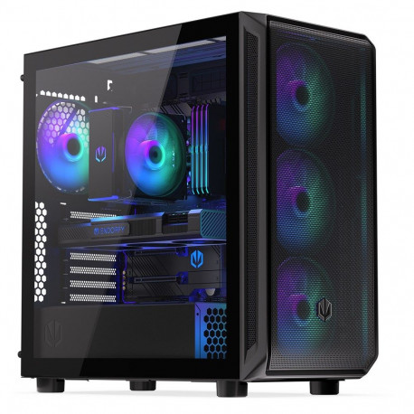 Computer Case - ENDORFY Arx 700 ARGB ATX, Micro ATX, Mini-ITX, Black