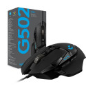Gaming Mouse - Logitech G502 HERO 25600 DPI Black