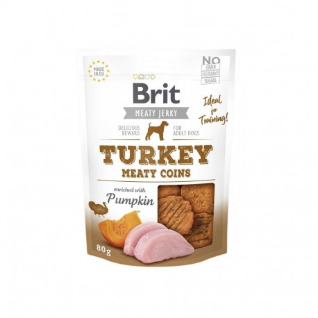 Dog Treats - Meaty Jerky Turkey - 200g, Orange