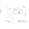Monitor Mount - Techly Icalcd100bk, Black