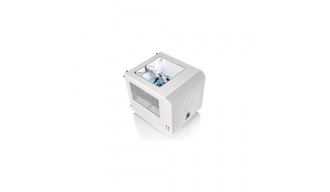 Mini PC Case - Thermaltake Core V1 Snow Edition Cube White