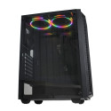 Computer Case - iBox CETUS 906 ATX Midi Tower 29cm GPU 16cm CPU Cooler Black