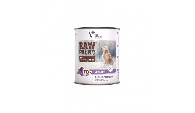 Wet Dog Food - RAW PALEO Monoprotein Duck 800g Grain-Free