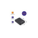 SSD Enclosure - Qoltec 50313 M.2 USB Type-C Black