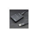SSD Enclosure - Qoltec 50313 M.2 USB Type-C Black