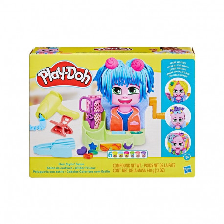TOY PLAY-DOH PLAYSET HAIR STYLIN SALON
