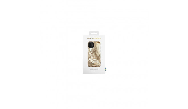 iDeal of Sweden Printed Case iPhone 12 MINI GoldenSandMarble