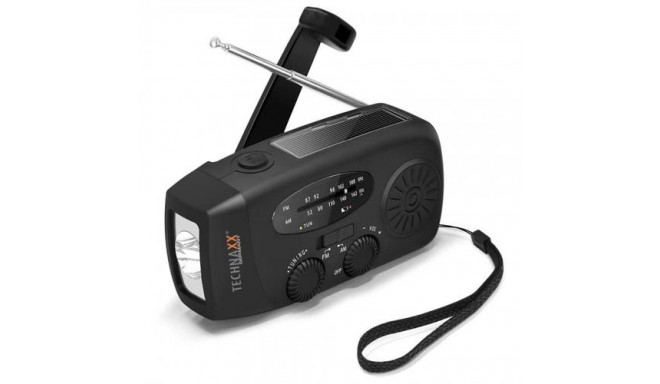 Technaxx TX-238 Portable Analog &amp; digital Black