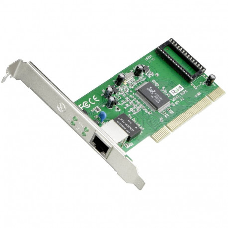 LevelOne GE Netzwerkkarte PCI1x/1xRJ45                  grün
