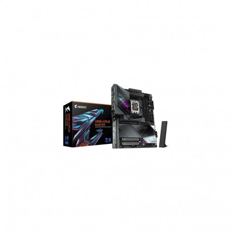 GIGABYTE Z890 AORUS MASTER Motherboard - Supports Intel Core Ultra (Series 2) CPUs, 18+1+2 phases VR