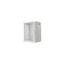 Lanberg WF01-6415-10S rack cabinet 15U Wall mounted rack Grey
