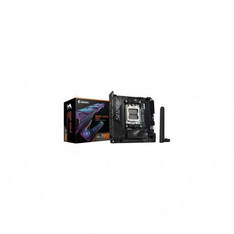 GIGABYTE B850I AORUS PRO Motherboard - AMD Ryzen 9000 Series CPUs, 8+2+1 Phases Digital VRM, up to 8
