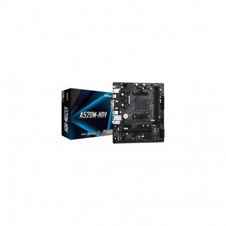 Asrock A520M-HDV AMD A520 Socket AM4 micro ATX