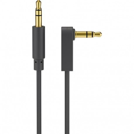 Goobay 59526 audio cable 5 m 3.5mm Black
