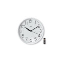 Hama Salina Quartz clock Round White