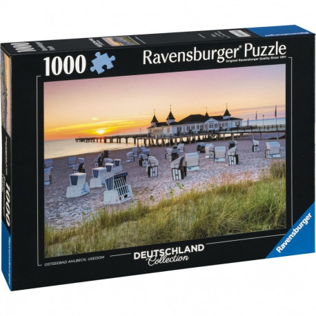 Ravensburger baltikumi kuurort Ahlbeck Usedom 1000-osaline pusle