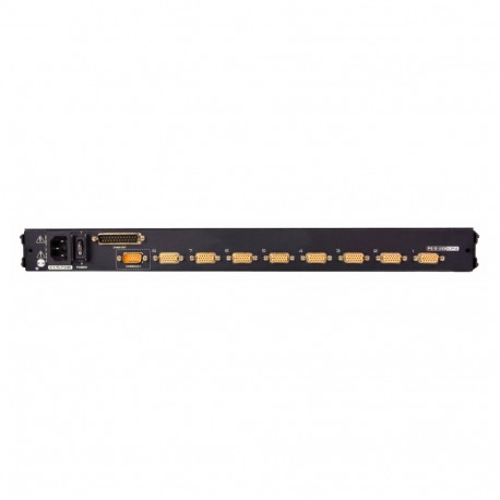 ATEN 8-Port KVM PS/2+USB, OSD, rack, 17" Slideaway LCD